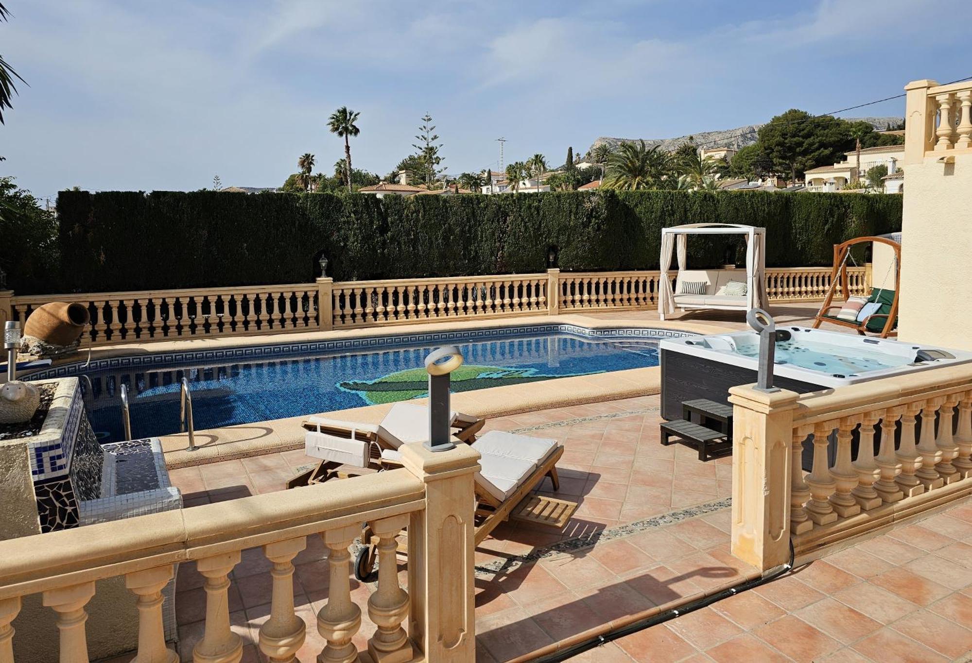 Luxury Villa - Pool, Hot Tub, Aircon, Tvs, Home Cinema, Office, Gbit Internet, Sports Equipment Calpe Zewnętrze zdjęcie